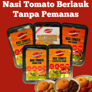 SET NASI TOMATO BERLAUK TANPA PEMANAS
