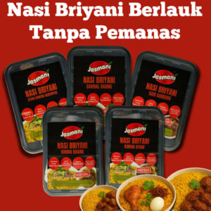 SET NASI BRIYANI BERLAUK TANPA PEMANAS