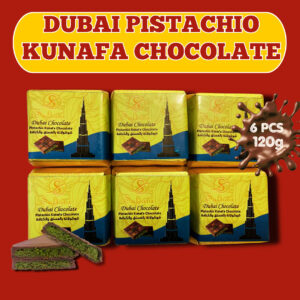 DUBAI PISTACHIO KUNAFA CHOCOLATE